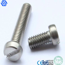 Pan Head Slotted Full Thread Screw Stainless Steel Bolts